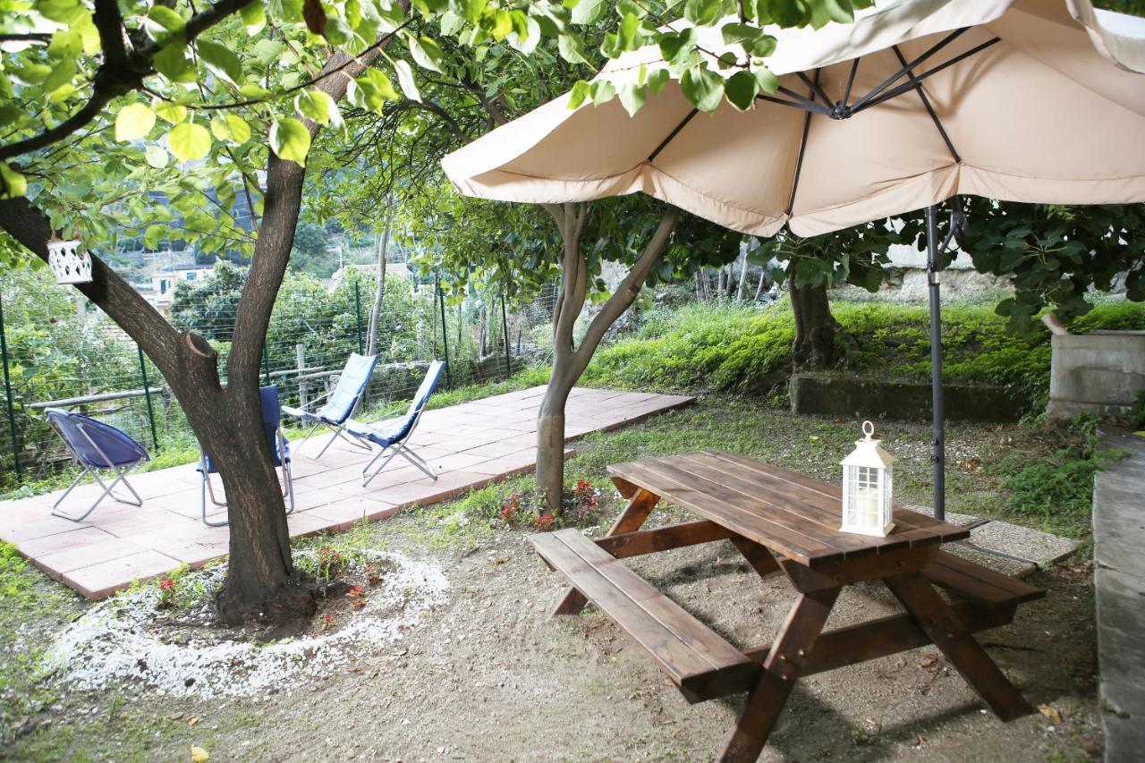 Casa Rosa Appartamento Con Giardino Cetara Eksteriør bilde
